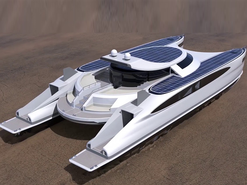 ابتكار يخت يسير على الرمال بـ 30 مليون دولار